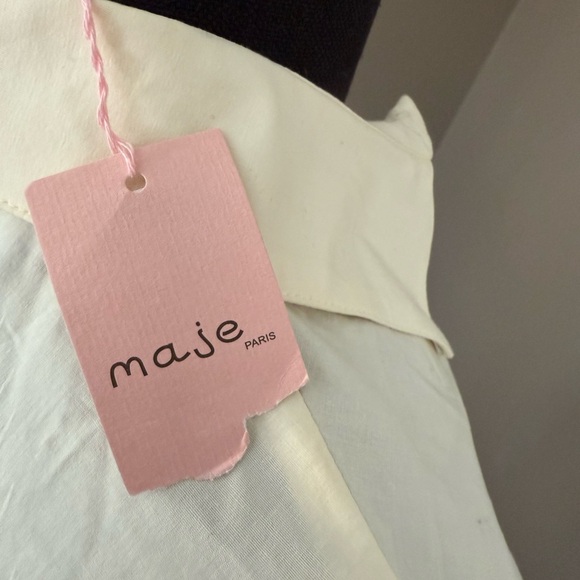 Elegant Cream Lace cotton women’s blouse - Picture 3 of 3